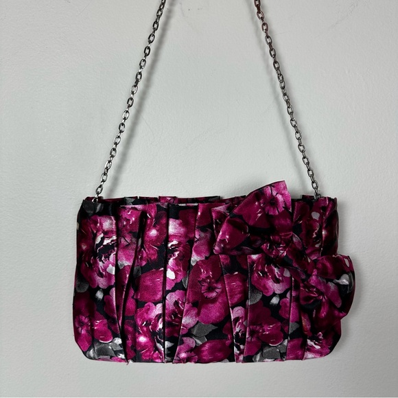 White House Black Market Floral Bag - Picture 6 of 8